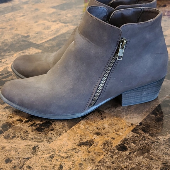 Brown Suede Booties - Picture 4 of 4